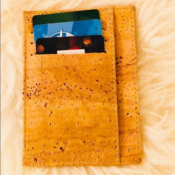 Brand New Slim Cork Wallet - Picture 2 of 3